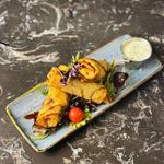 رقاقات مع لحم الغنم